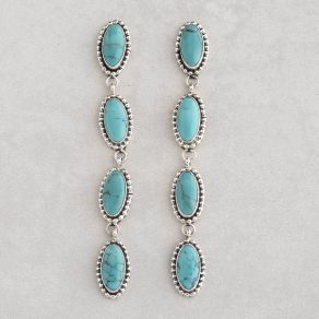 Carico Lake Turquoise Earrings FJE2404