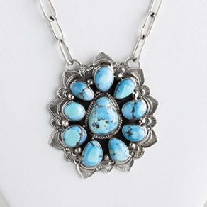Golden Hills Turquoise Necklace FJN2054