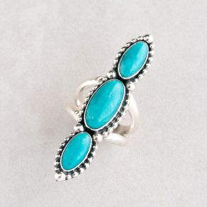 Tyrone Turquoise Ring FJR2389