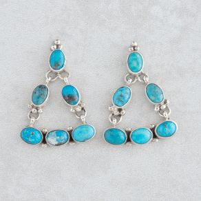 Handmade Campitos Turquoise Earrings FJE2149