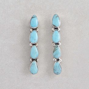 Campitos Turquoise Dangle Earrings FJE2249